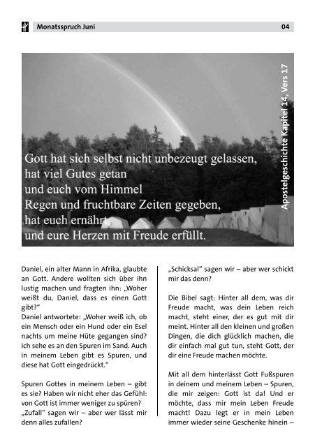 aktuelle Ausgabe - Ev. Kirchengemeinde Eisern & Rinsdorf