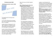 AbkÃ¼ndigungstext - Evangelische Kirchengemeinde Langenberg