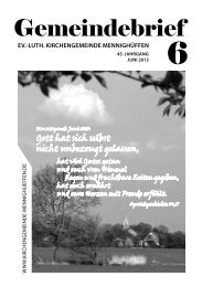 Gemeindebrief Juni 2013 (PDF 2,98 MB) - Ev.-Luth ...