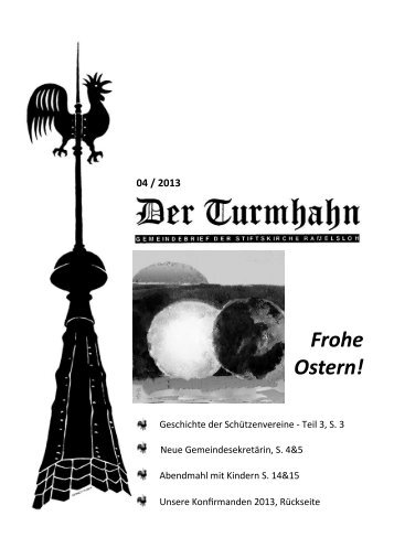 Turmhahn April