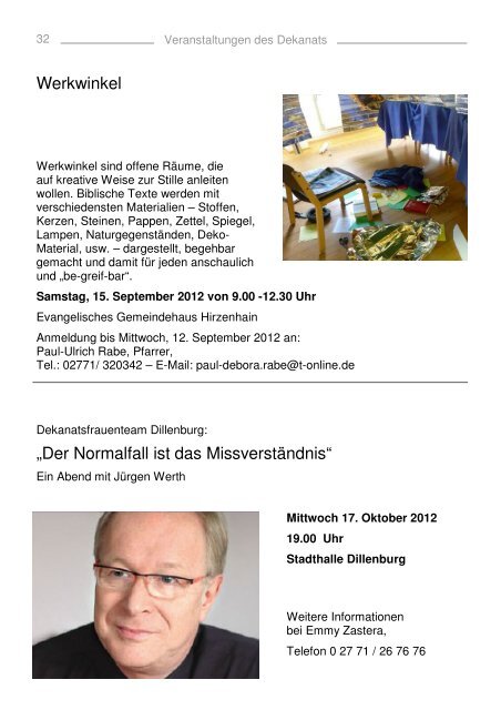 Gemeindebrief 2012 September Oktober - Kirchengemeinde ...