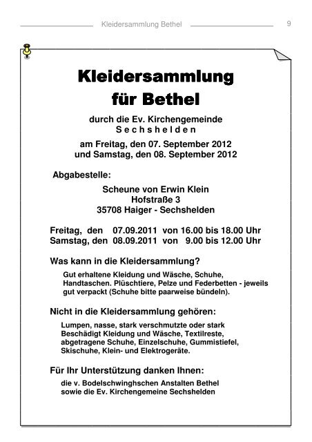 Gemeindebrief 2012 September Oktober - Kirchengemeinde ...