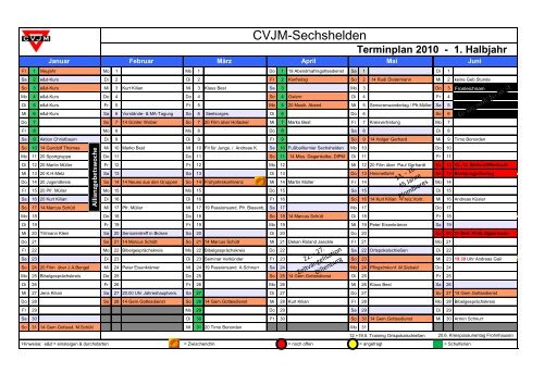 CVJM-Sechshelden - Kirchengemeinde Sechshelden