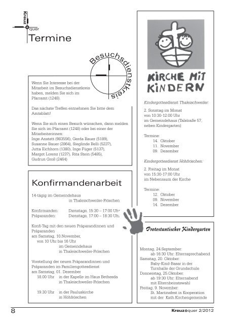 Kreuz quer - Kirchengemeinde-thaleischweiler.de