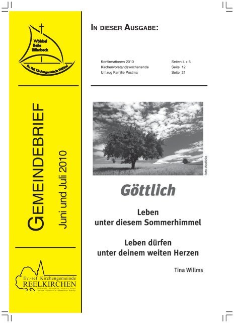 06/07 - Kirchengemeinde Wöbbel, Belle und Billerbeck