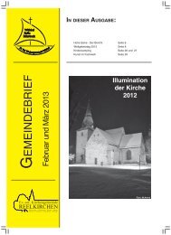 02/03 - Kirchengemeinde Wöbbel, Belle und Billerbeck