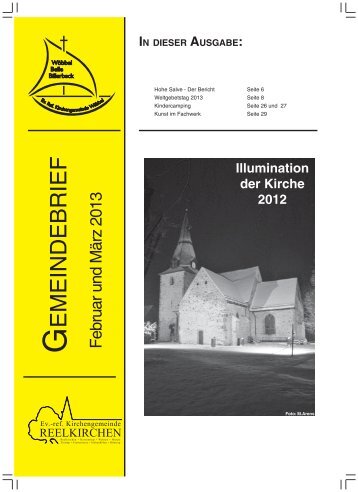 02/03 - Kirchengemeinde Wöbbel, Belle und Billerbeck