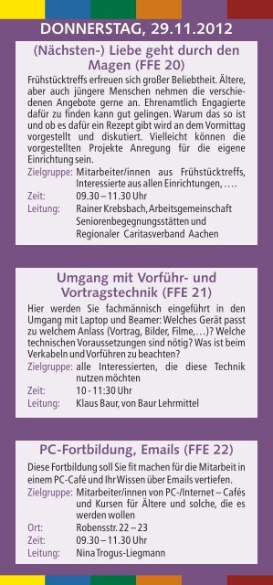 Programm des Fortbildungsfestivals (PDF) - Evangelischer ...