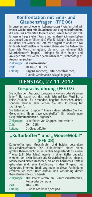 Programm des Fortbildungsfestivals (PDF) - Evangelischer ...