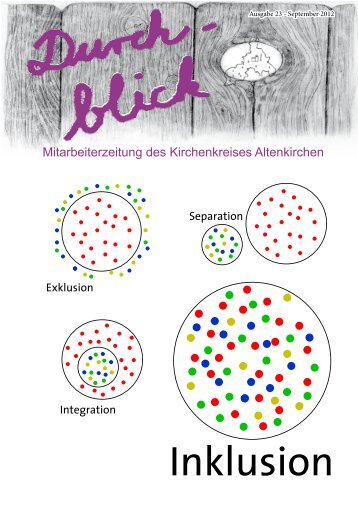 Durchblick 2012 - Evangelischer Kirchenkreis Altenkirchen