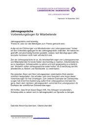 Jahresgespräche Vorbereitungsbogen für Mitarbeitende