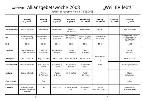 Gemeindebrief 3/2007 - Kirchenkreis Leverkusen