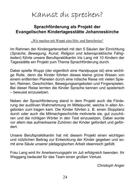 Gemeindebrief 2/2007 - Kirchenkreis Leverkusen