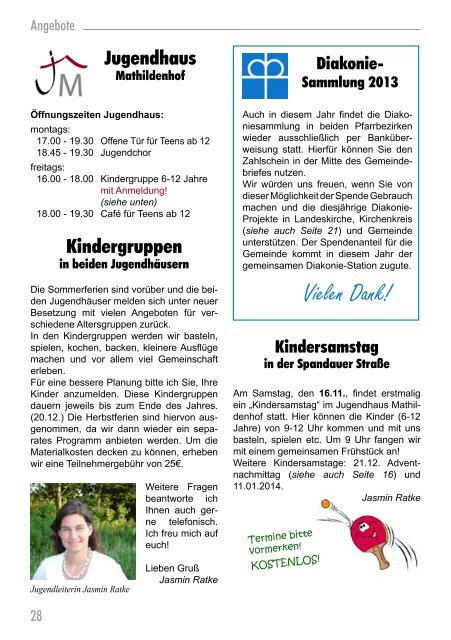 Gemeindebrief Ausgabe 2013-3 - Kirchenkreis Leverkusen