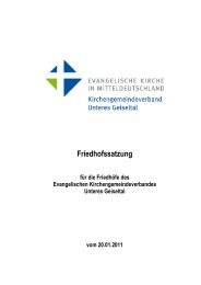 Friedhofsordnung 2011.pdf - Kirchenkreis Merseburg