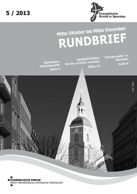 Rundbrief 5/2013 - Kirchenkreis Spandau