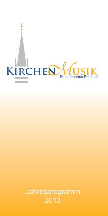 Kirchen usik - Kirchenmusik an St. Lambertus - Erkelenz