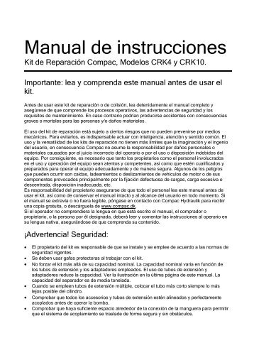 Manual de instrucciones - CompaC