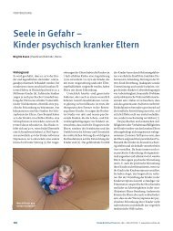 Seele in Gefahr – Kinder psychisch kranker Eltern - Kirchheim-Verlag