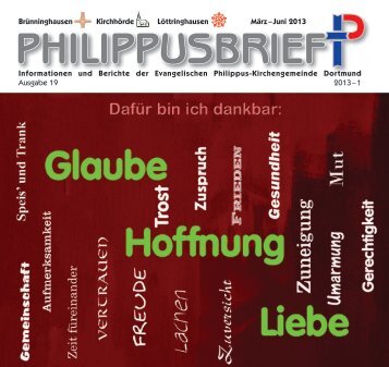 PDF 9 MB - Evangelische Philippus-Kirchengemeinde Dortmund