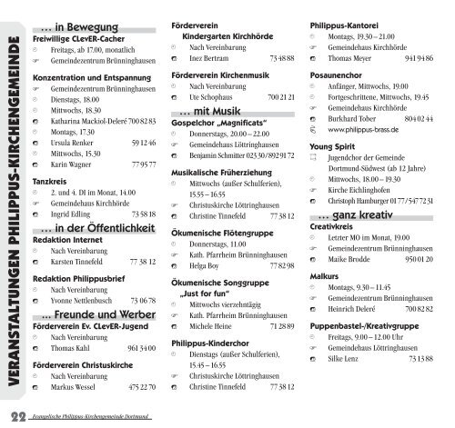 PDF 9 MB - Evangelische Philippus-Kirchengemeinde Dortmund