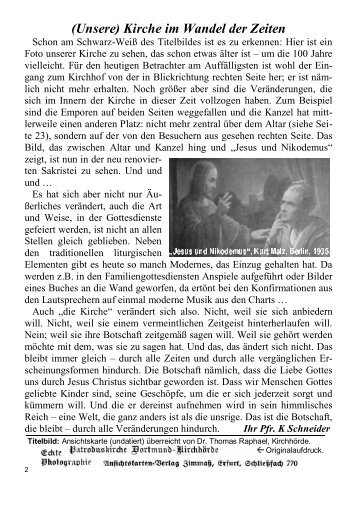 Ausgabe 2005-2 - Evangelische Philippus-Kirchengemeinde ...