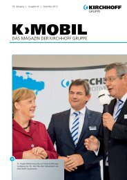 K>MOBIL 42 Ausgabe Dezember 2013.pdf - Kirchhoff Gruppe