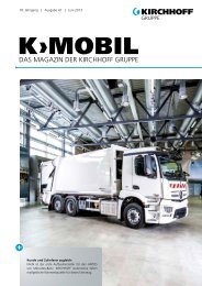 K>MOBIL 41 Ausgabe Juni 2013 - Kirchhoff Gruppe