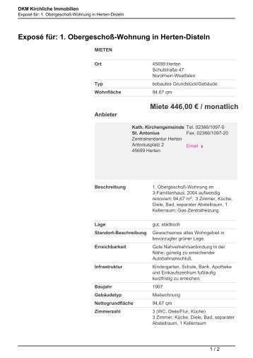 Single wohnung herten