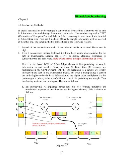 Bit and Byte Interleaving Chapter 3 - CHRISTI - Christiealwis.com