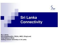 Sri Lanka Connectivity - Christiealwis.com