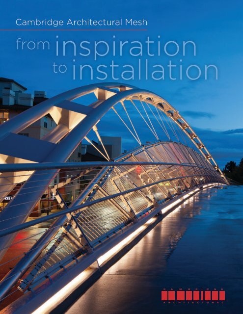from inspiration to installation