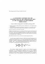 a convenient method for the construction of the imidazolone ring in ...