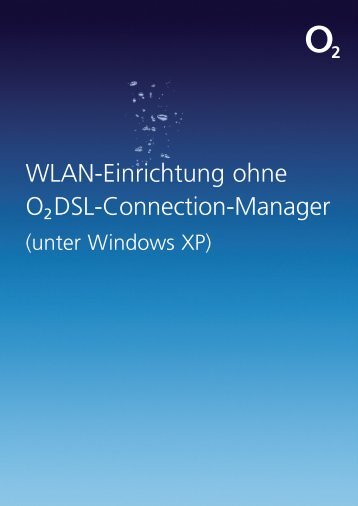 Wlan-Einrichtung ohne O2 Dsl-Connection-Manager