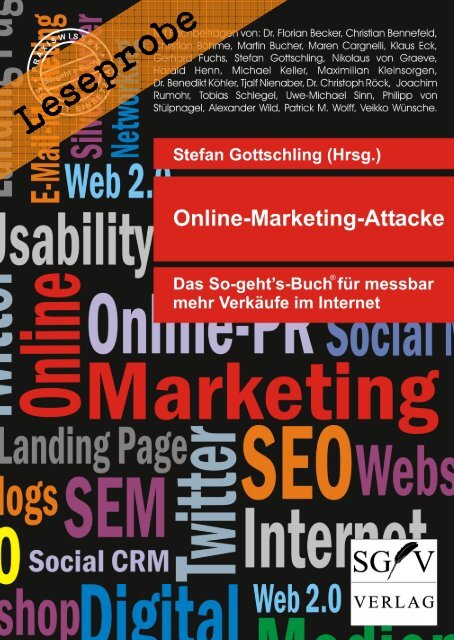 Leseprobe: Online-Marketing-Attacke - Das So-geht's-Buch für mehr Verkäufe im Internet