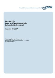 Merkblatt für Mess- und Wandlerschränke (halbindirekte Messung ...