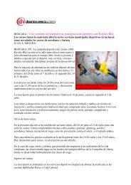 BERGARA / Una veintena de alternativas para practicar deportes ...