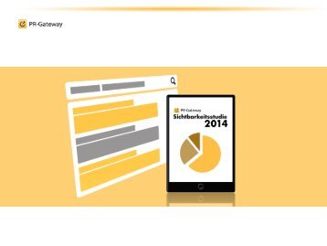 Sichtbarkeitsstudie 2014 - Infografik