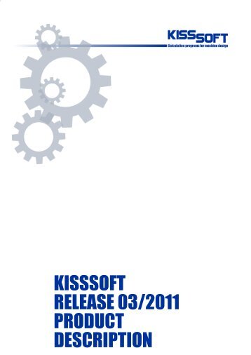 Book template - KISSsoft AG