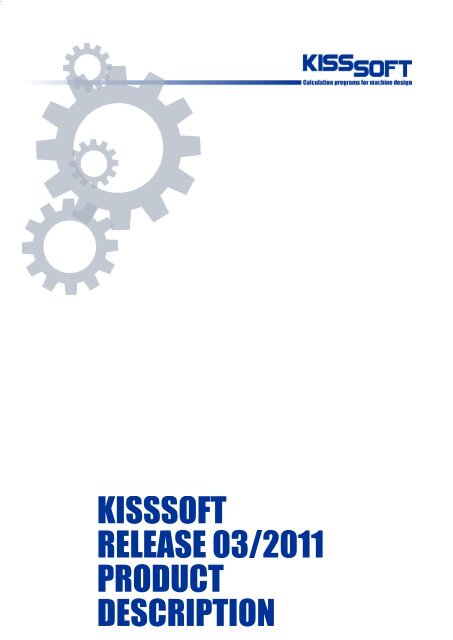 Book template - KISSsoft AG