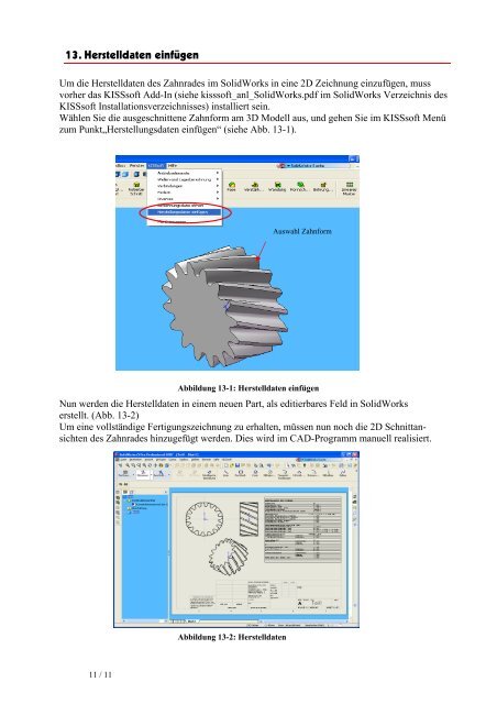 KISSsoft Tutorial: Nachrechnung Stirnradpaar, und ...