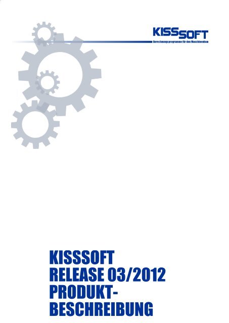 Herunterladen - KISSsoft AG