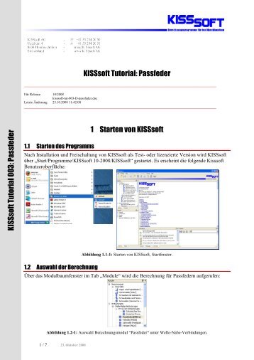 Kisssoft Tutorial | kisssoft tutorial zahnfuss optimierung 1 195 bersicht k Kisssoft Tutorial | kisssoft tutorial zahnfuss optimierung 1 195 bersicht k