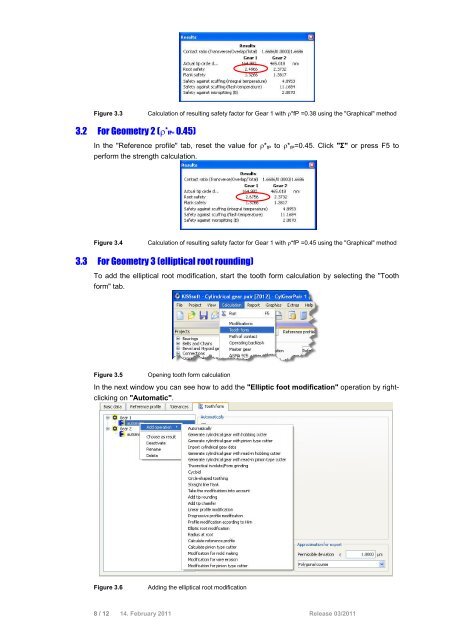 KISSsoft Tutorial: Tooth Root Optimization 1 Overview ... - KISSsoft AG