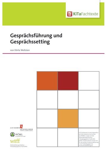 GesprÃ¤chsfÃ¼hrung und GesprÃ¤chssetting - KiTa Fachtexte