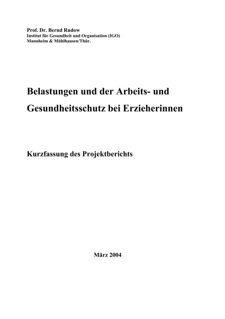 Arbeitsschutz ErzieherInnen Kurzfassung.pdf