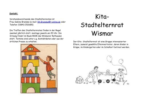 Kita-Stadtelternrat Wismar - Kita-Portal MV