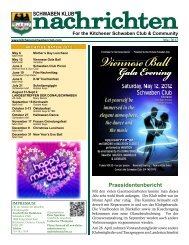 Viennese Ball - Kitchener Schwaben Club