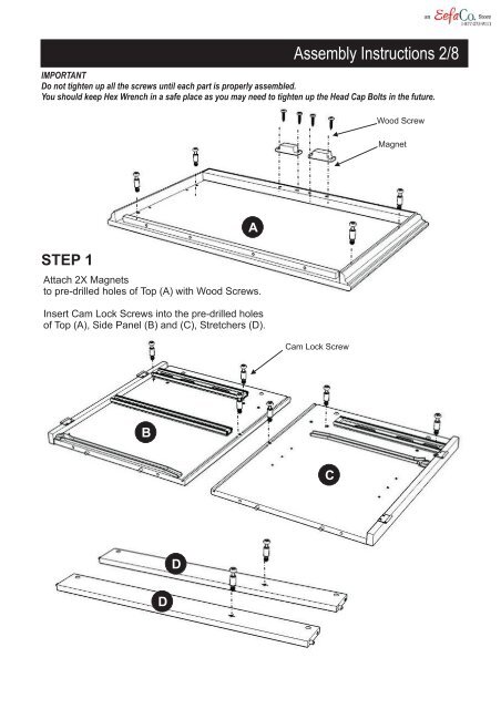 Base Assembly Instructions - Kitchen Source