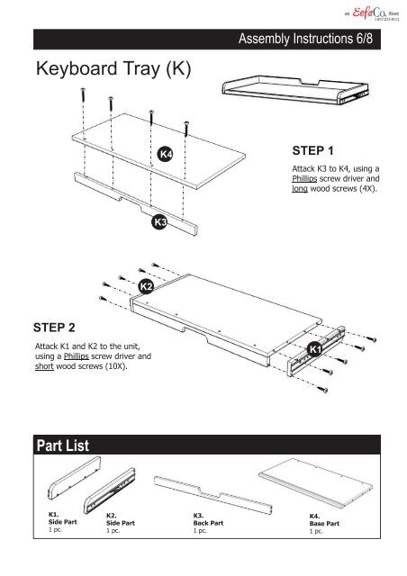 Base Assembly Instructions - Kitchen Source